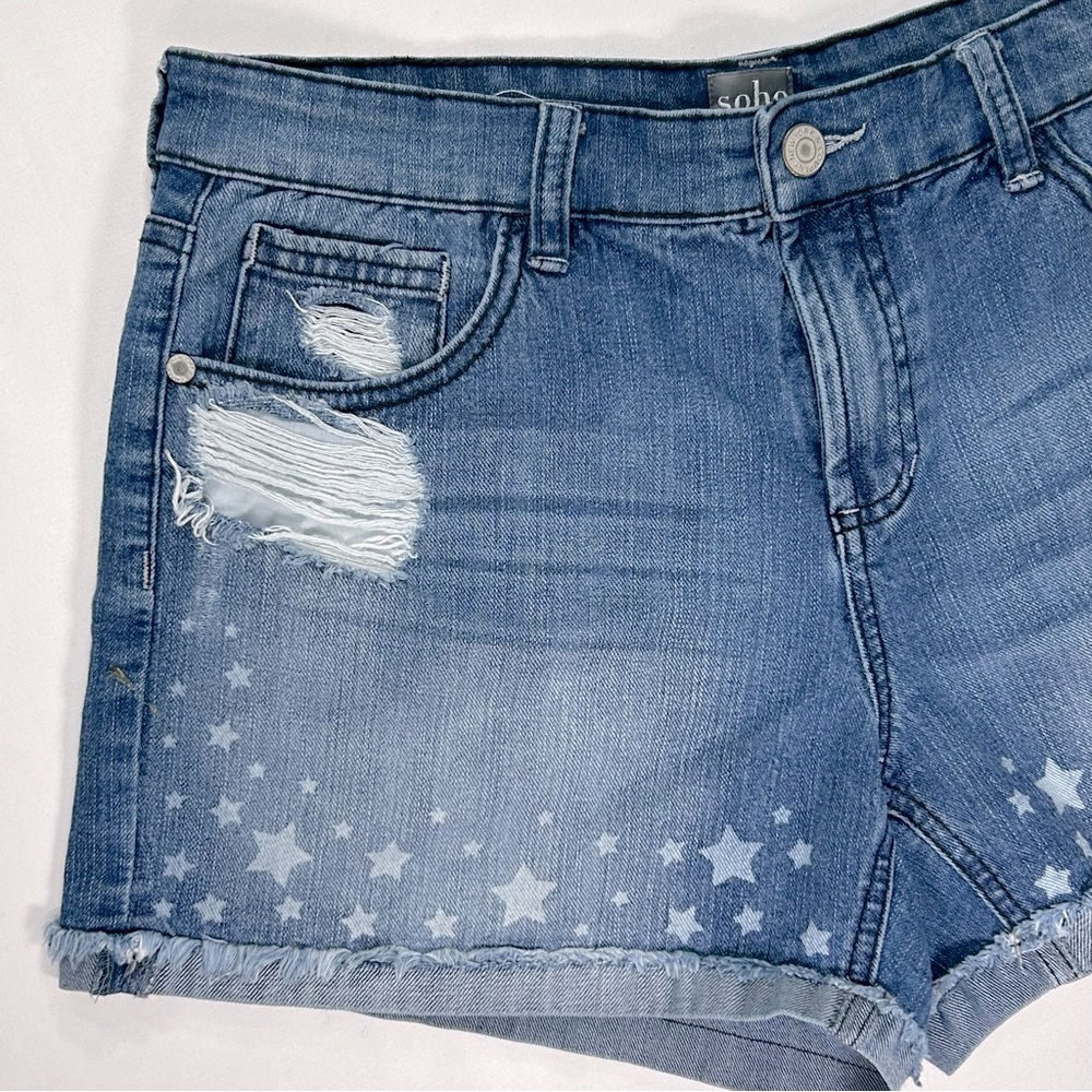 BUNDLE Aeropostale & Soho New York &Co Jean Shorts Size 8 Women's - Picture 3 of 14